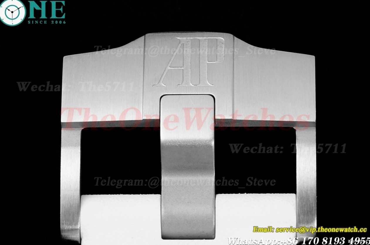 Oak RU SS Dial 15710 Clone Super Offshore Diver White Royal 42mm SA3120 APSF 0411